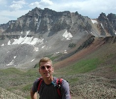 Cave Dog in Yankee Boy Basin