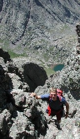 Cave Dog near Broken Hand Pass