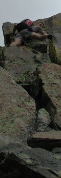 Cave Dog on Wilsons Connecting Ridge