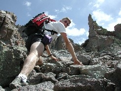 Cave Dog on Uncompahgre