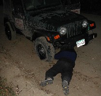 Scurv E. Dawg Fixing a Flat Tire