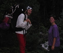 Burns Dog and Lady Dog in Chicago Basin