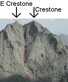 East Crestone and Crestone Peak