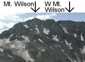 Mt. Wilson and West Mt. Wilson