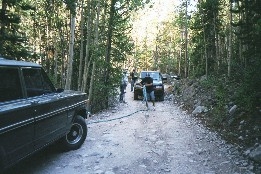 Josephine being Towed