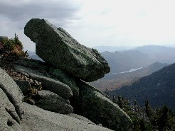 Upper Ausable Lake from Saddleback