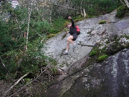 Cave Dog Jumping Off Armstrong