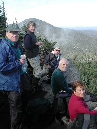 Eating Lunch on Seymour