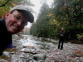 Sea Dog and Cave Dog at Indian Pass Brook