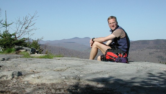 Cave Dog atop Buck Ridge Lookout